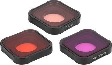 Junestar 3 In1 Camera Filter Lens Diving Set