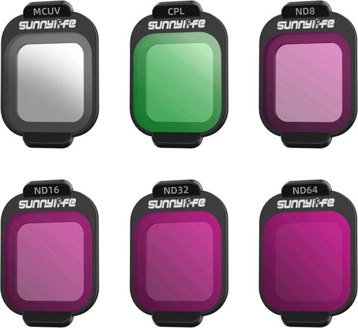 Saudism Lens Filters Set Flip Light Aerial Camera