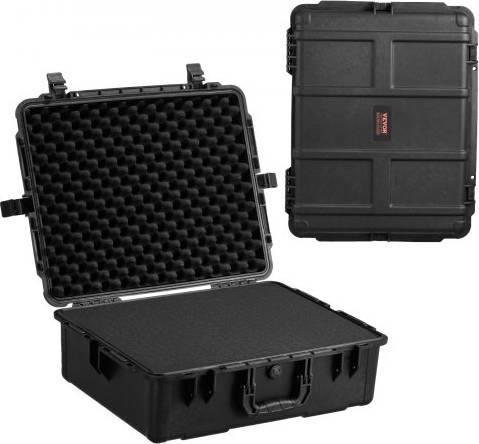 VEVOR 2.4 Cu.ft Weatherproof Hard Case With Handle Clips