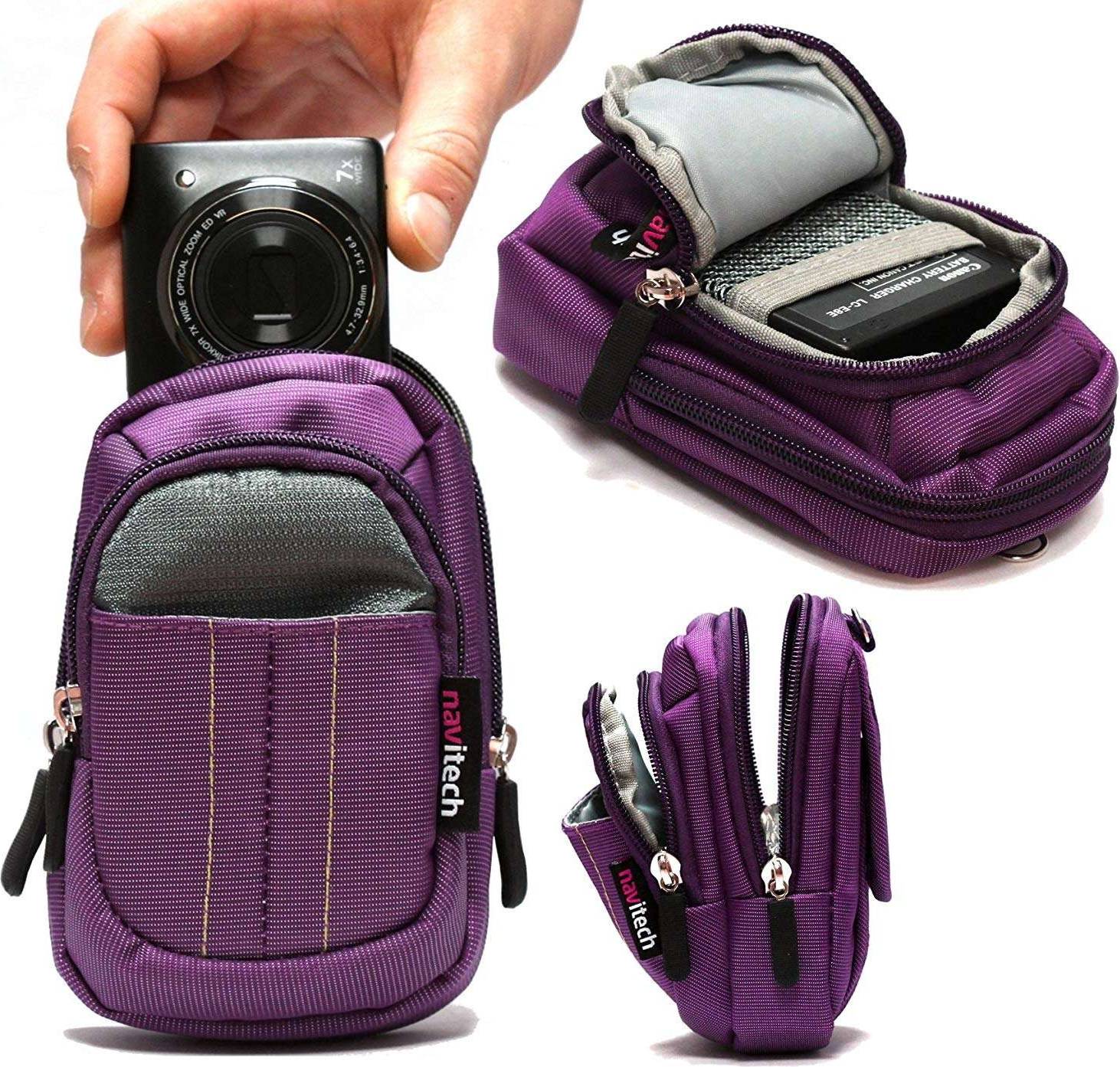 Purple Camera Case For Paper Shoot Camera