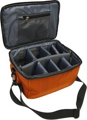 Orange Waterproof Camera Bag 6 Inner