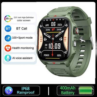 2.01 Inch Smart Sport Watch Multi Sport Modes