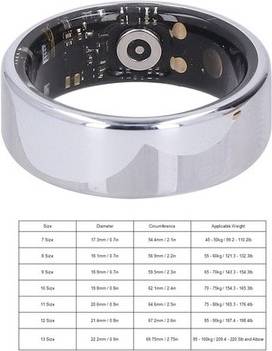 Smart Ring IP68 Water Resistant Step Counter