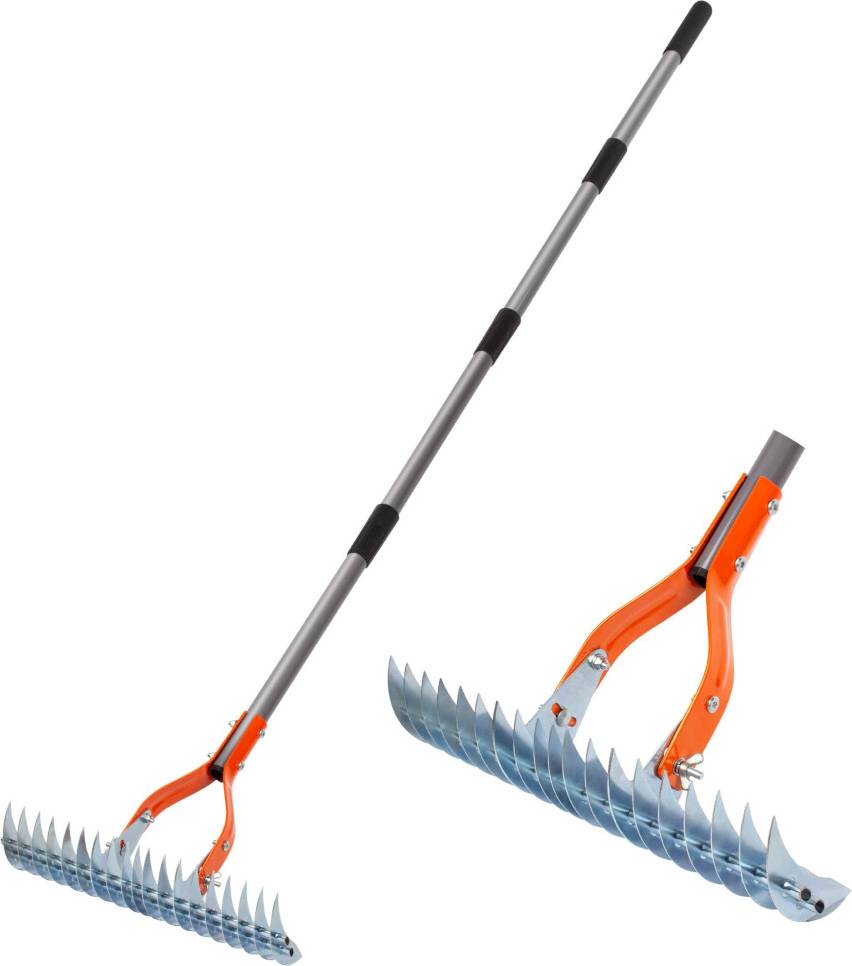 Adjustable Garden Lawn Rake