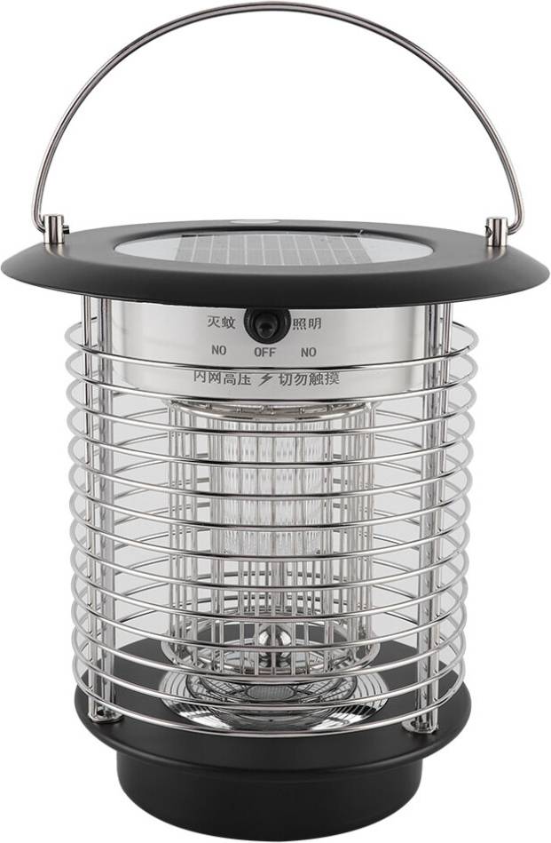 Solar-Powered Outdoor Insect Zapper Waterproof