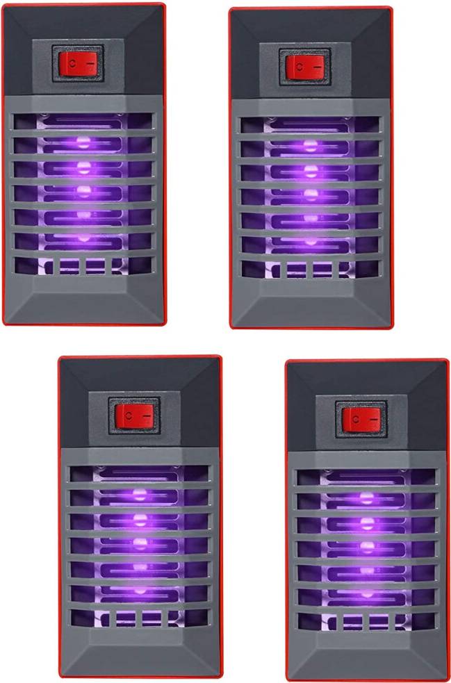 Plug-In Bug Zapper Ultraviolet Light-Based