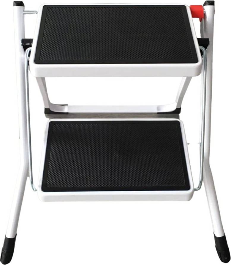 Requisite Foldable 2 Step Ladder Steel Portable Needs