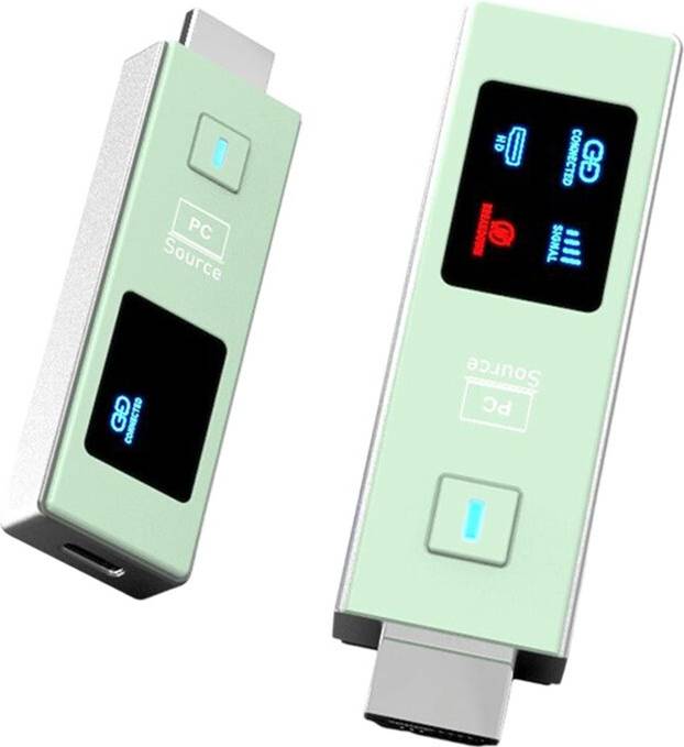 Extensor Transmisor Receptor Audio Vídeo Inalámbrico 50 M