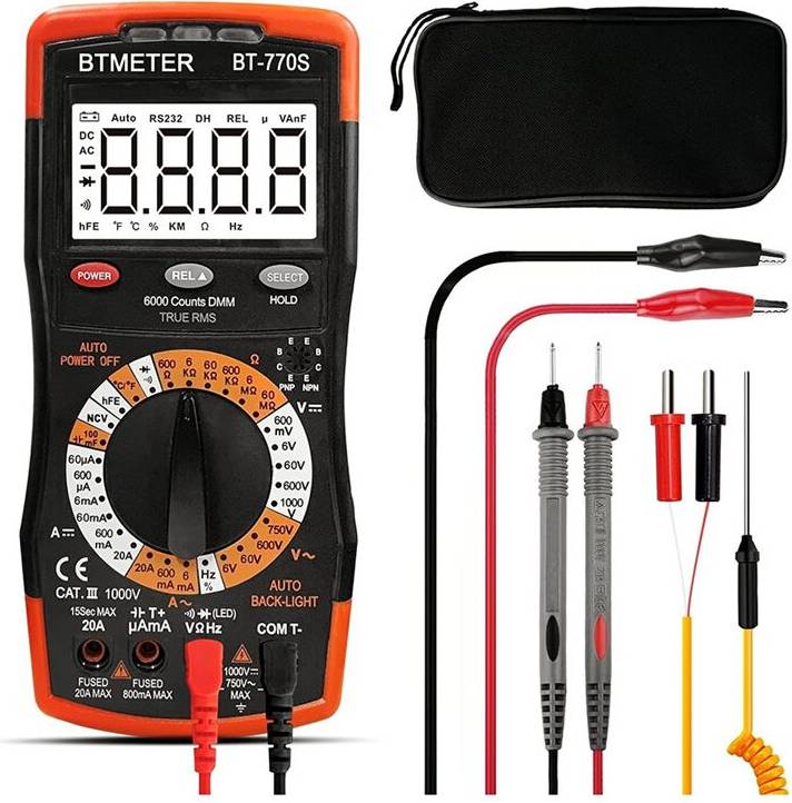 BT-770S Multimeter Manual Ranging Electric Meter