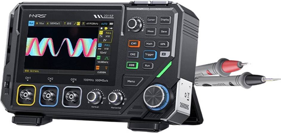 2D15P Digital Oscilloscope Multimeter Signal Generator