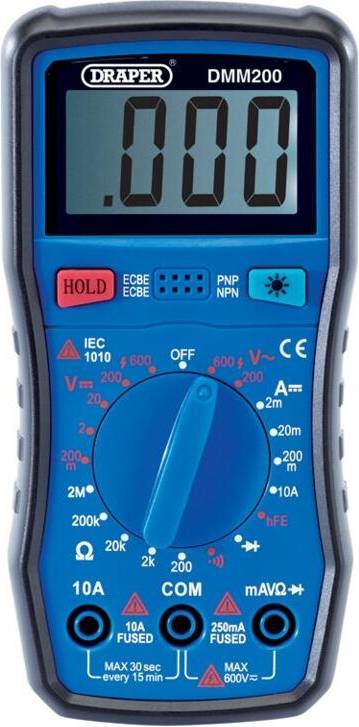 Draper Digital Multimeter Batteries