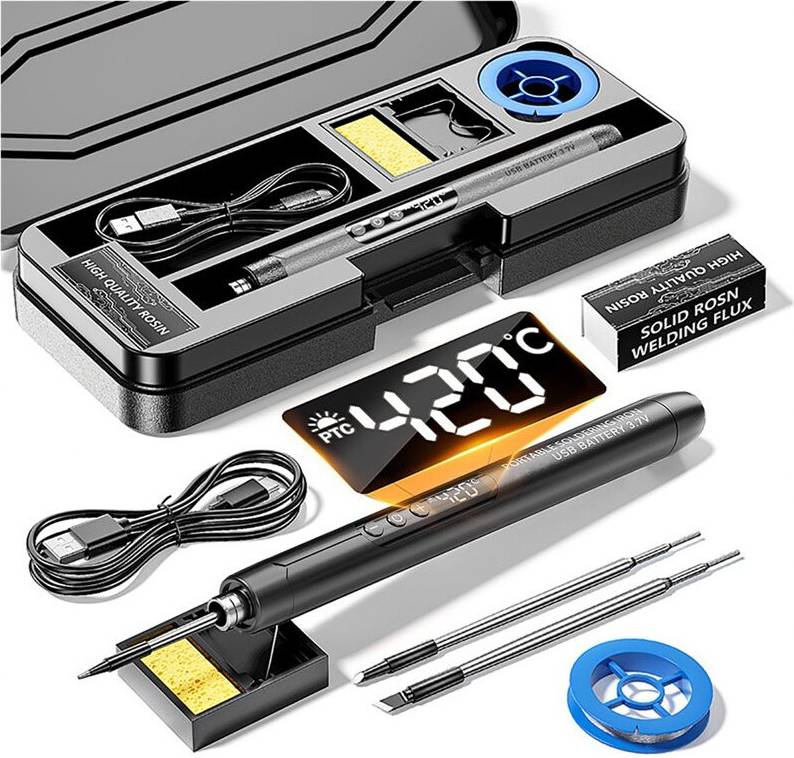LED Digital Soldering Iron Kit