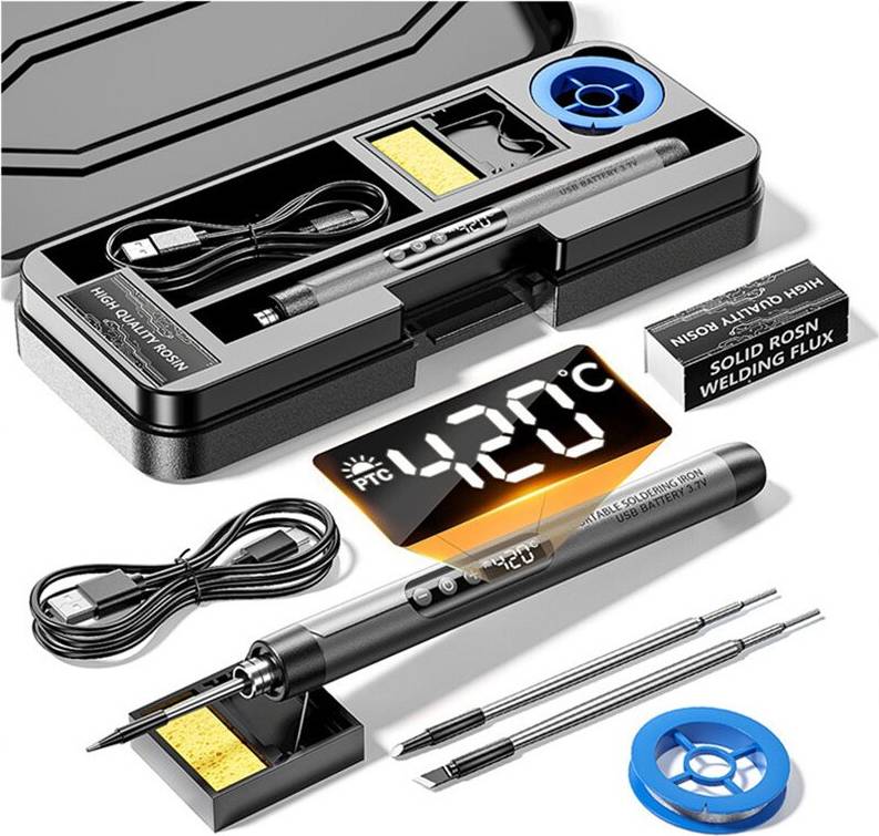 LED Digital Soldering Iron Kit