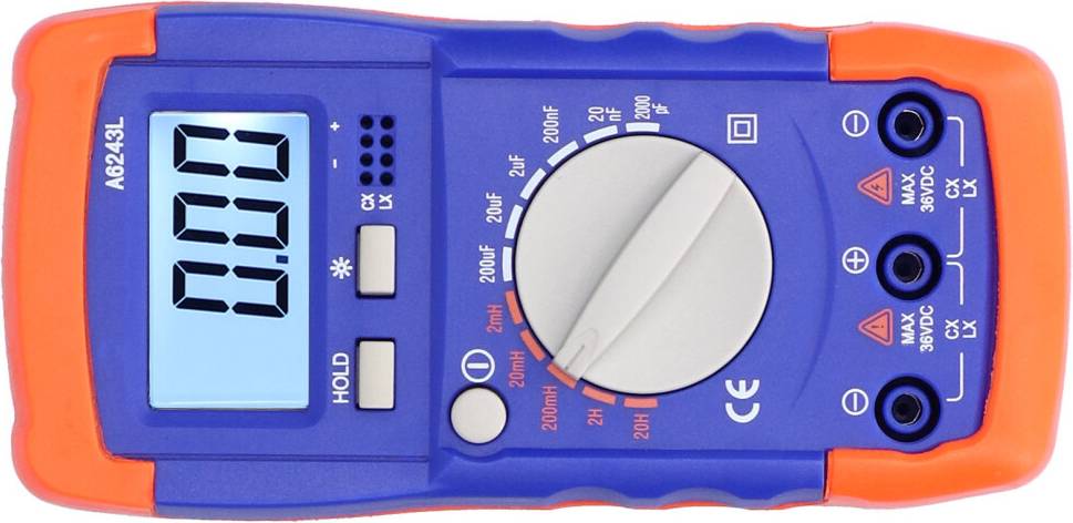 A6243L Portable Capacitance Tester Meter