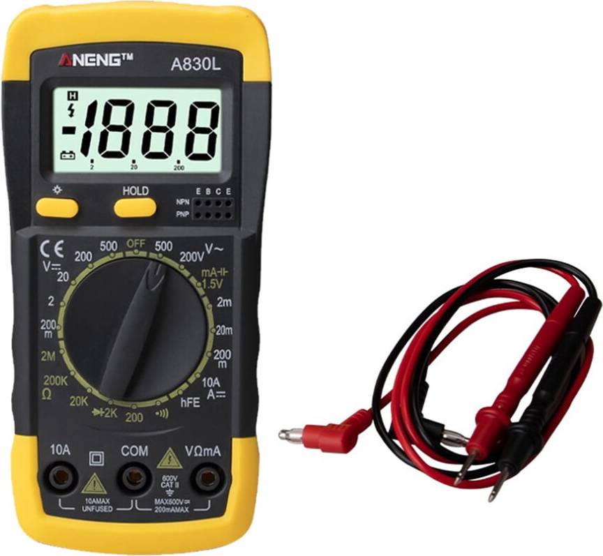 Digital LCD Multimeter AC DC Voltage