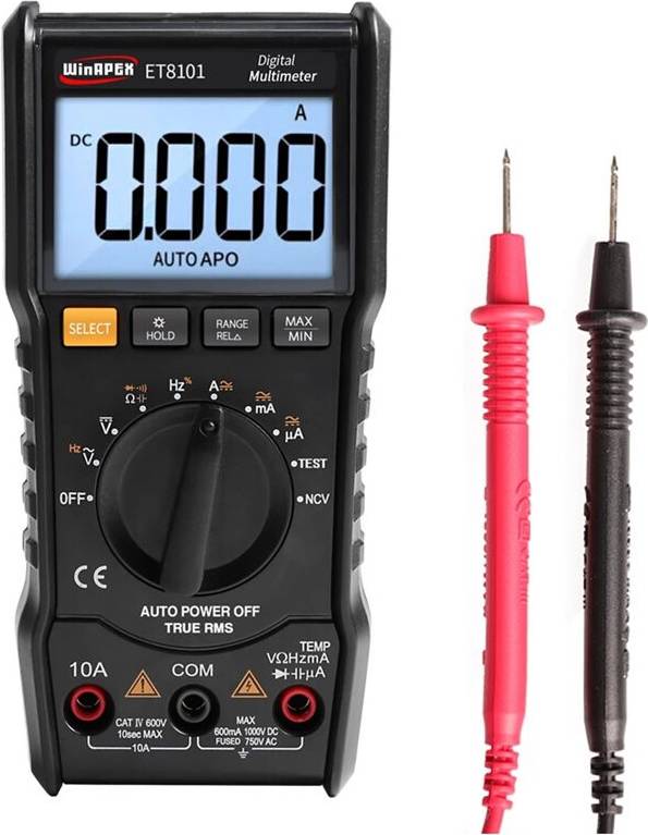 Saudism WinAPEX ET8101 Digital Multimeter True RMS