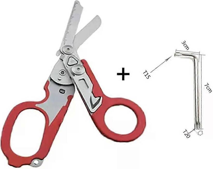 Multi-Functional Tactical Foldable Medical Scissors Multi-tool