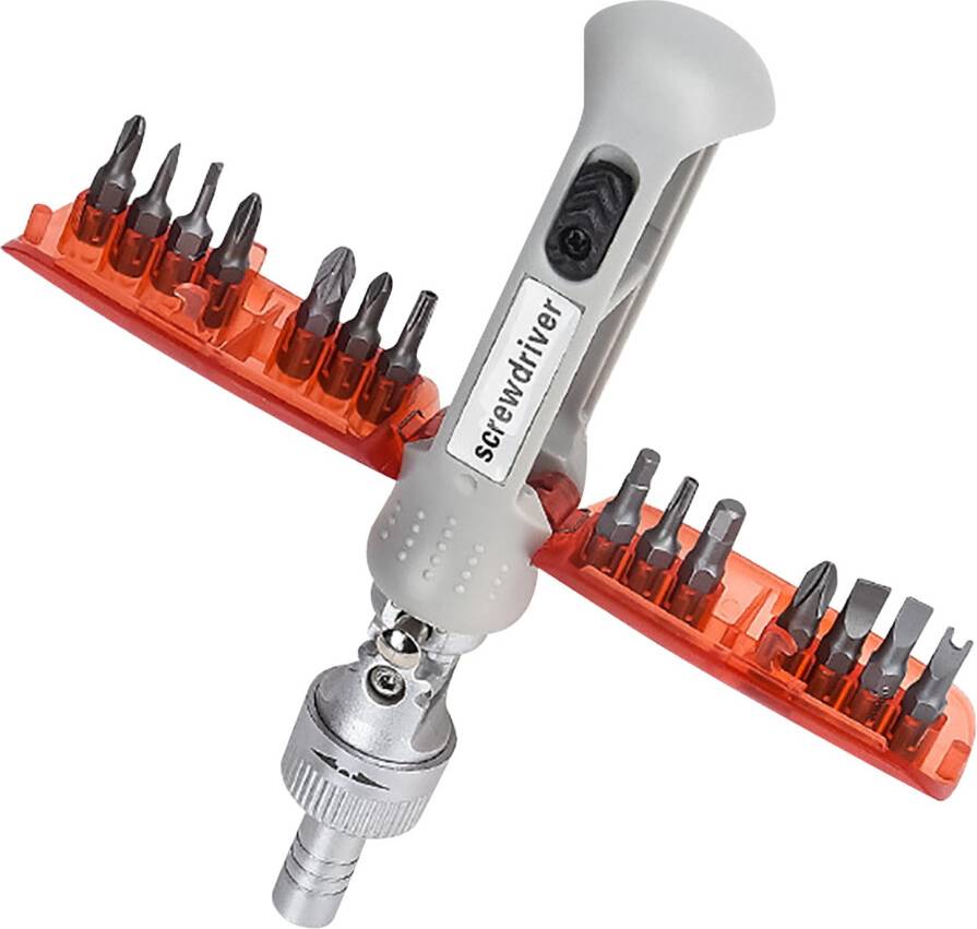 Donemore 14-in-1 Ratcheting Concealed Set Bit Screwdriver