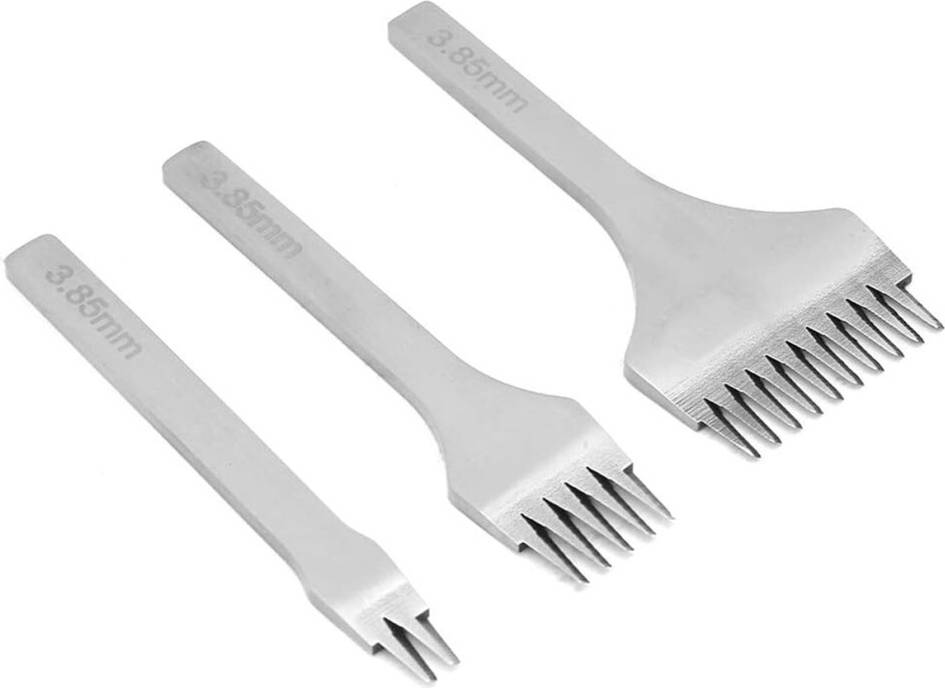3Pcs Leather Stitching Punch Set