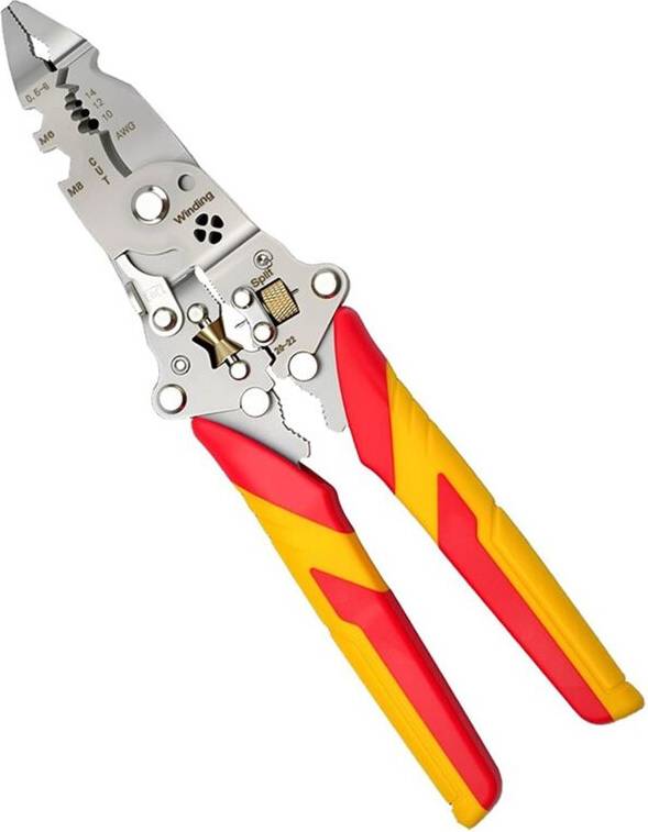 Multifunctional Foldable Electrical Wire Stripper