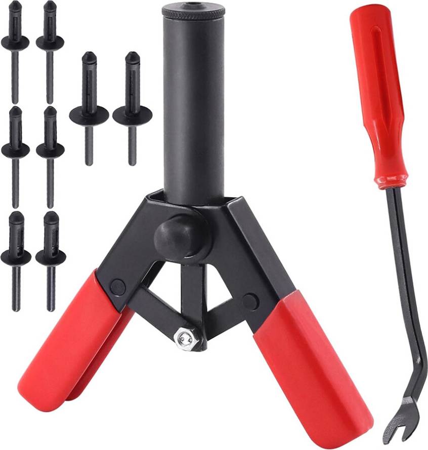 42Pcs Plastic Rivet Gun Set 40Pcs 4 Sizes