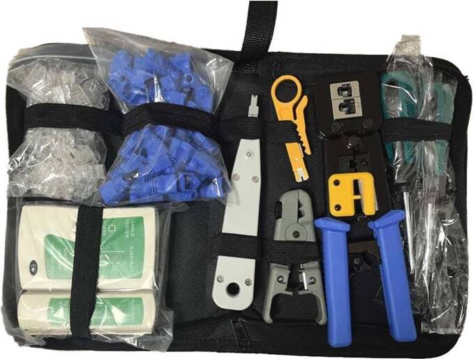 RJ45 Tool Kit RJ11 RJ12 CAT5 CAT6 Cat5e Crimping Plier