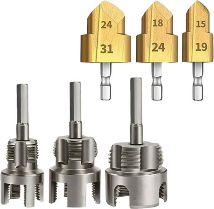 Zandona PPR Pipe Threading Reaming Tool Kit