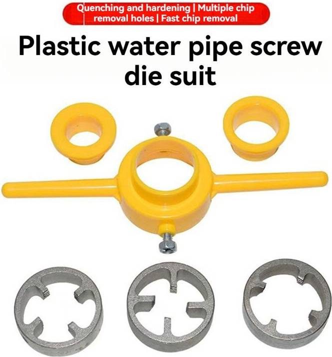PVC Pipe Threader NPT Thread Tap Die Set