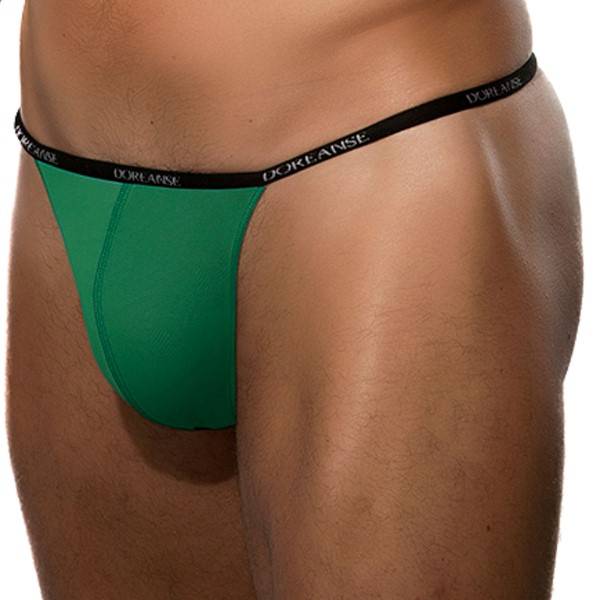 G-string Microfiber Men - Green