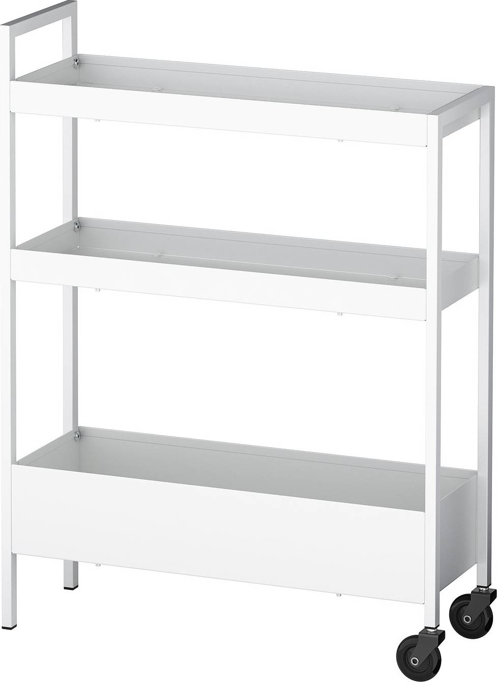 IKEA Nissafors Rullvagn Vit Rullbord