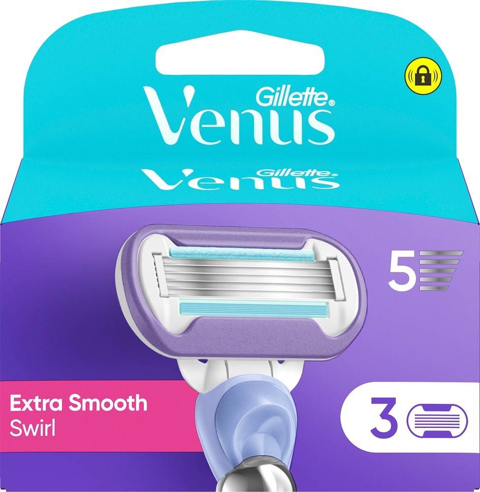 Venus swirl Gillette Venus Extra Smooth Swirl Rakblad 3 St