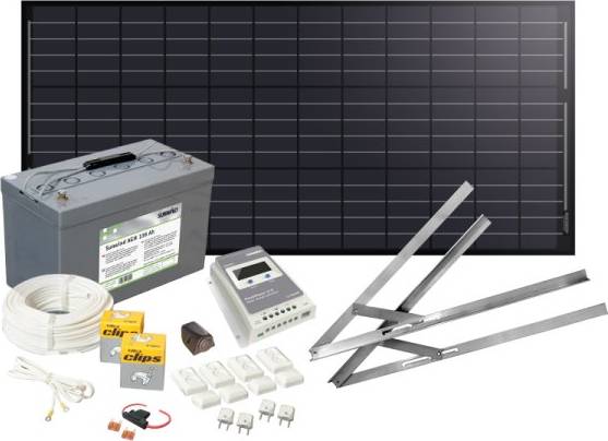 Solcellspaket 100W Basic