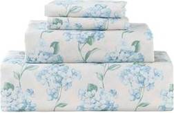 FairField Square Collection Microfiber Extra Deep 6-Pc Set Hydrangea Bed Sheet