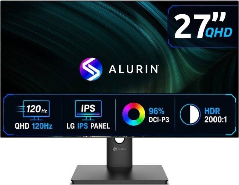 Alurin CoreVision 27 IPS QHD Monitor
