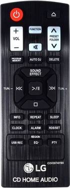 LG Cm4360 Hifi Remote Control