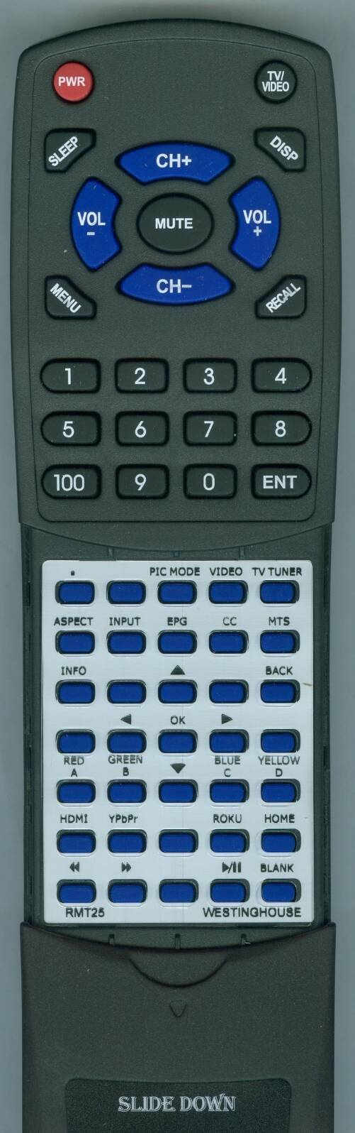 Redi Remote Replacement For Westinghouse RMT-25