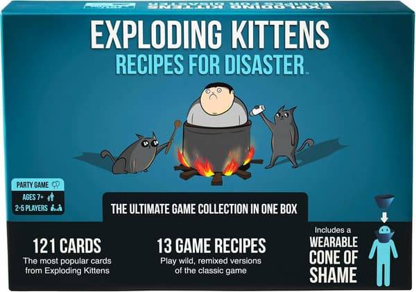 Exploding Kittens Recipes Card Game Set
