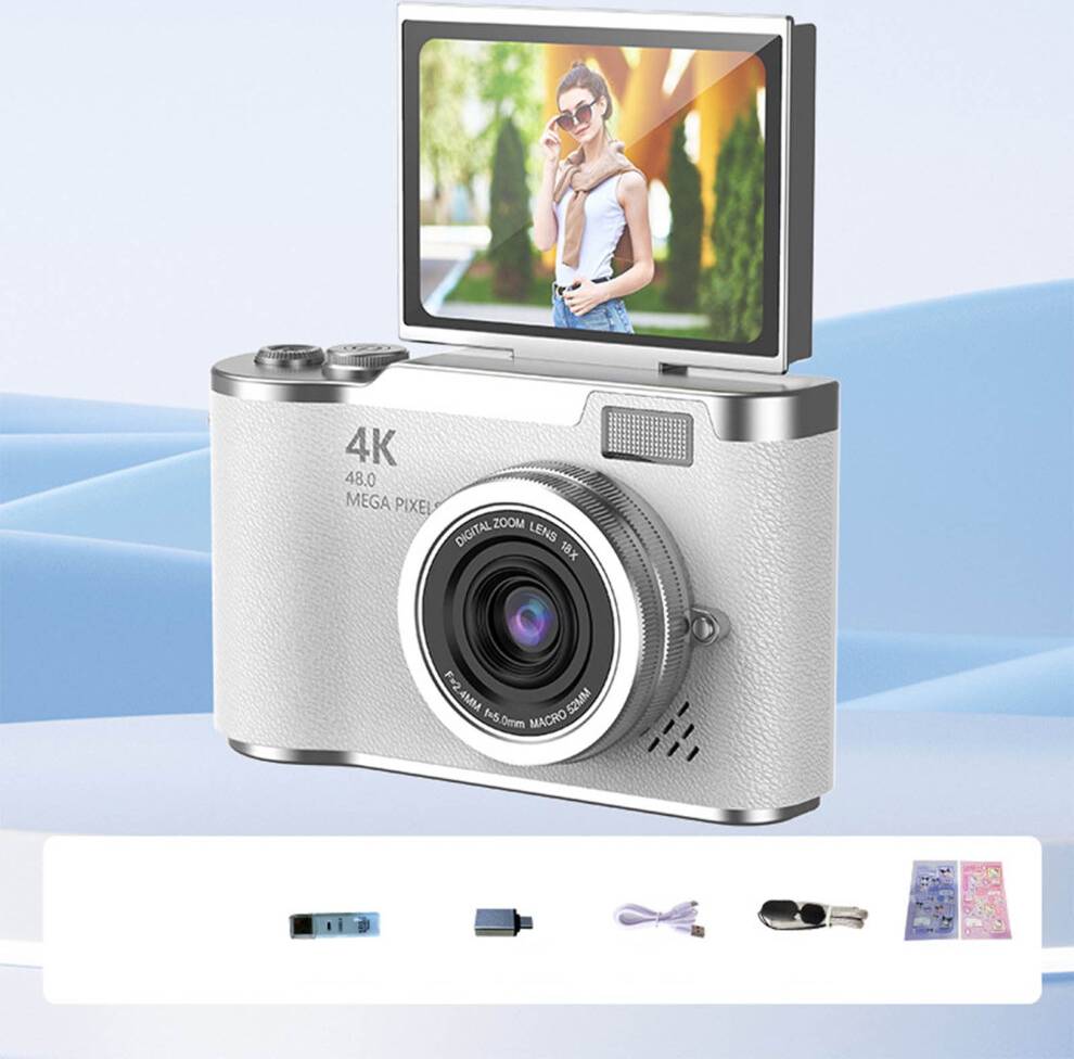 High Definition Compact Digital Camera White