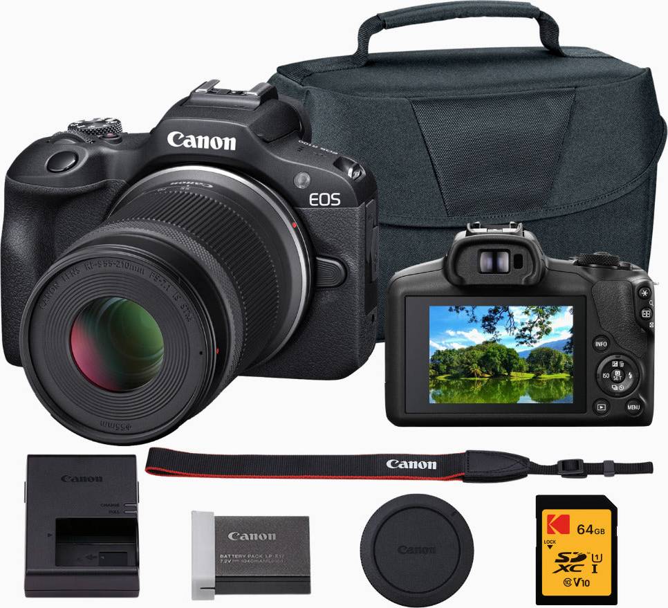 Canon r100 Canon EOS R100 Mirrorless Camera Bundle