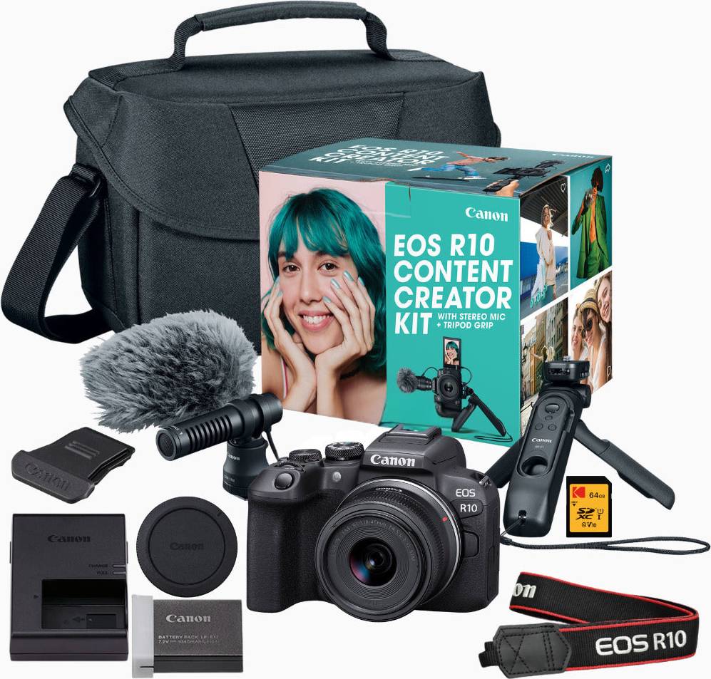 Eos r10 Canon EOS R10 Mirrorless Camera Bundle