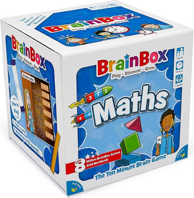 BrainBox Maths Fun Educational Card Game
