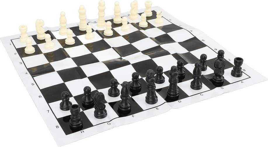 Portable Folding Chess Checkers Kit