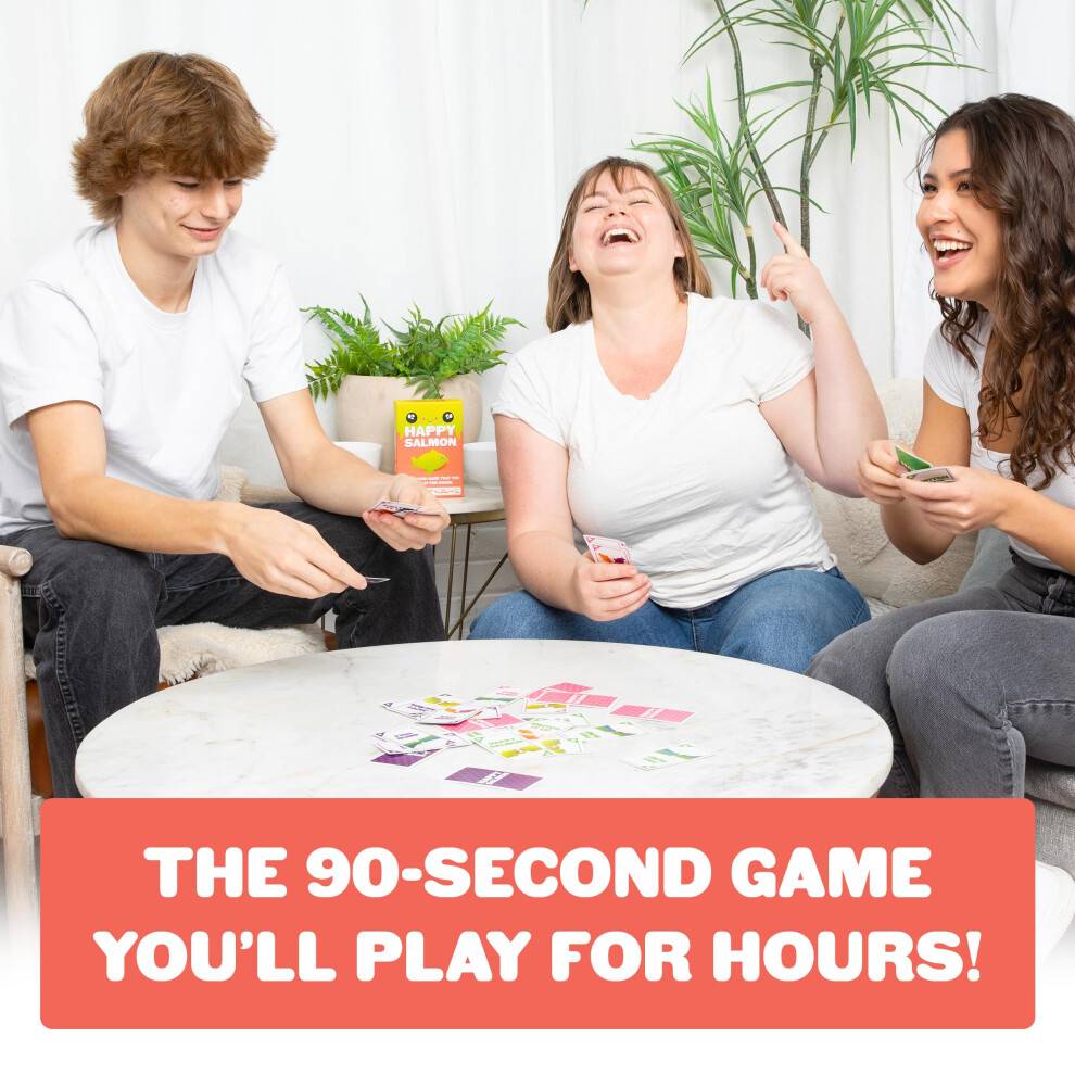 Exploding Kittens Happy Salmon Card Game