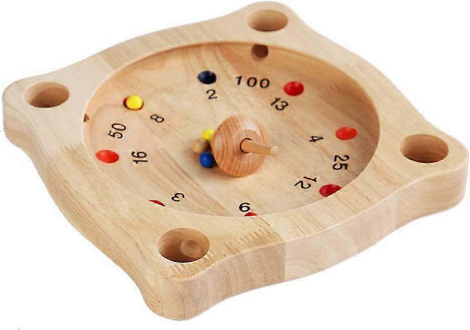 Tyrolean Roulette Spinning Top Game