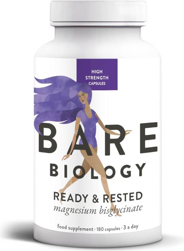 Ready Rested Magnesium Glycinate Capsules 60 Day Supply
