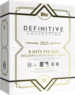 Baseball hobby box topps Topps 2025 Definitive Baseball Hobby Box