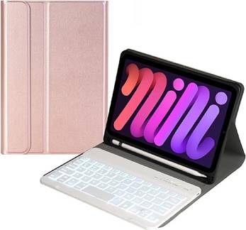 Ipad mini iPad Mini Bluetooth Tangentbordsfodral Rosa
