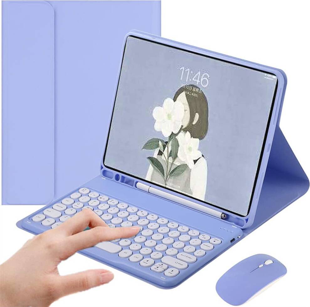 Rechargeable Wireless Bluetooth Keyboard Case