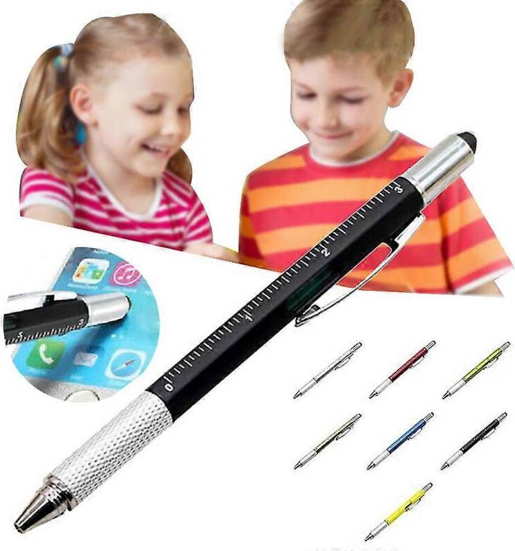 6 In 1 Multi-functional Stylus Pen