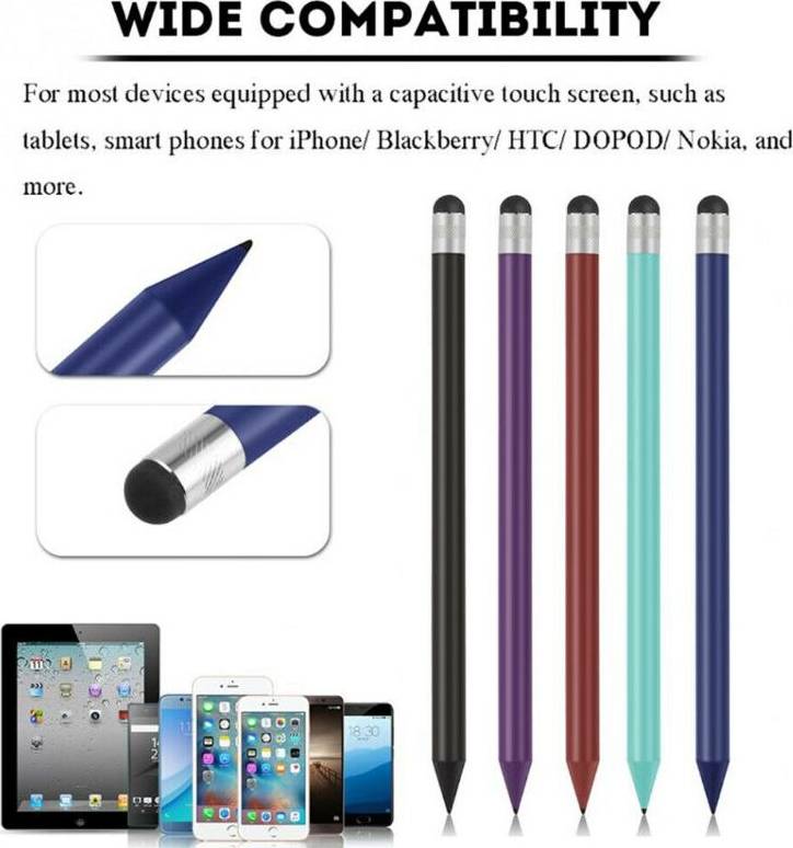 Retro Rund Touch Screen Stylus Penna